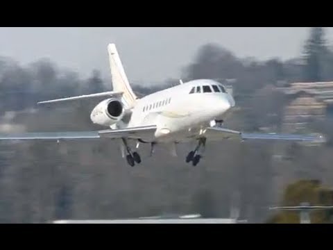 Low Flyby & Steep Climb – Falcon 2000 HD