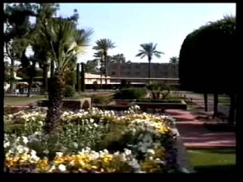 The grounds of the Arizona Biltmore Hotel